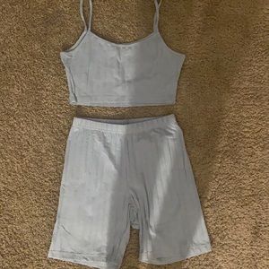 Biker short set